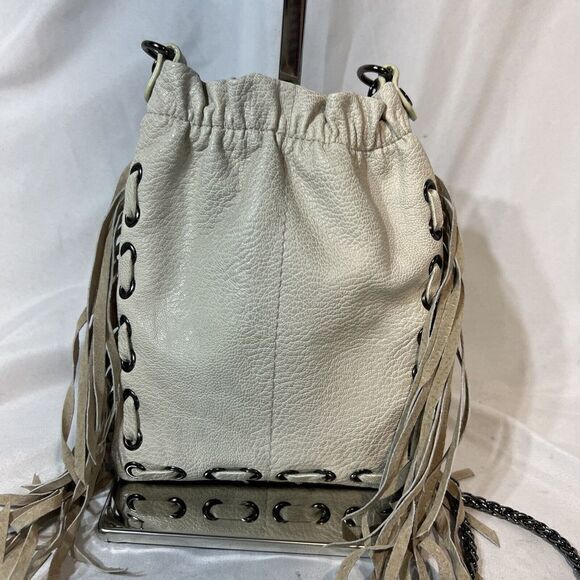 Circus by Sam Edelman Fringe‎ Chain Crossbody Pouch Purse Bag - Picture 1 of 13